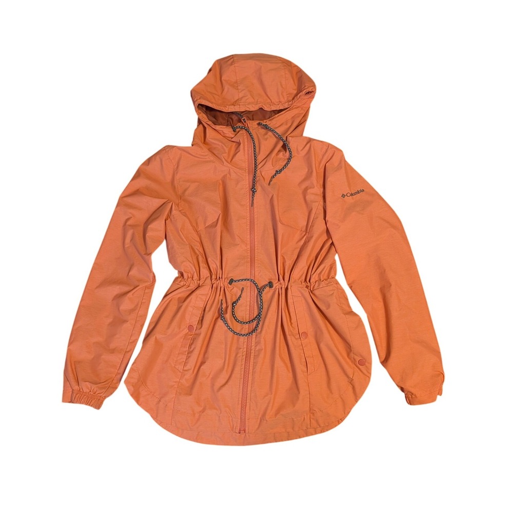 Columbia Lillian Ridge Shell Rain Jacket Windbreaker Drawstring Hooded WL6939